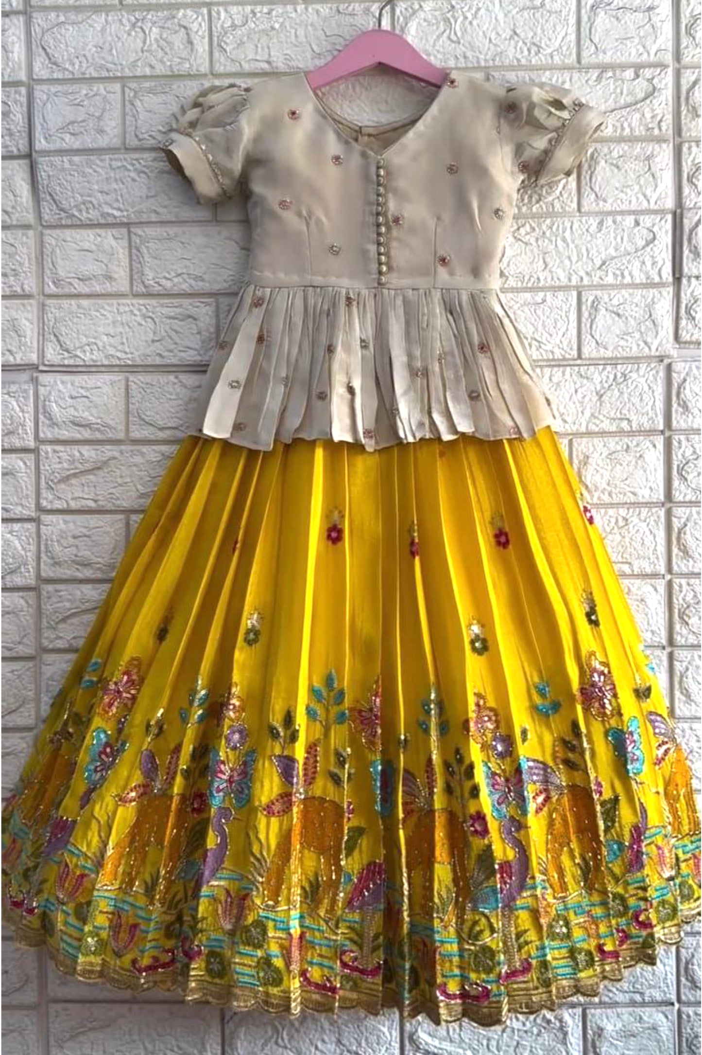 Haldi Special Kediya Style Choli
