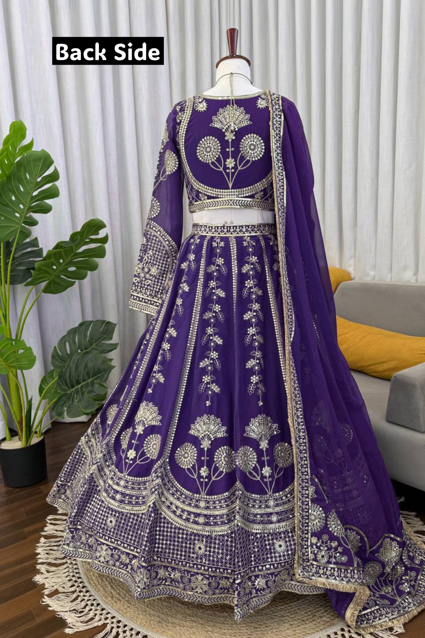 Wedding Special Gorgette Lehenga