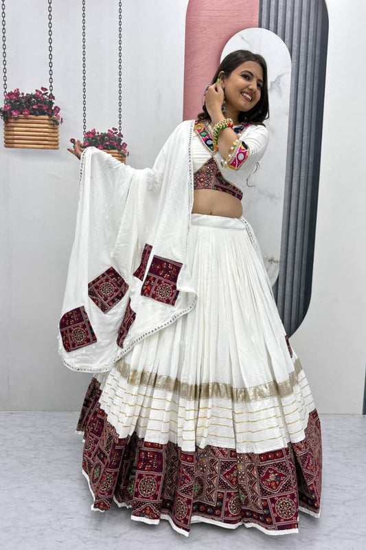 Navratri Special Pure Cotton Lehenga Choli