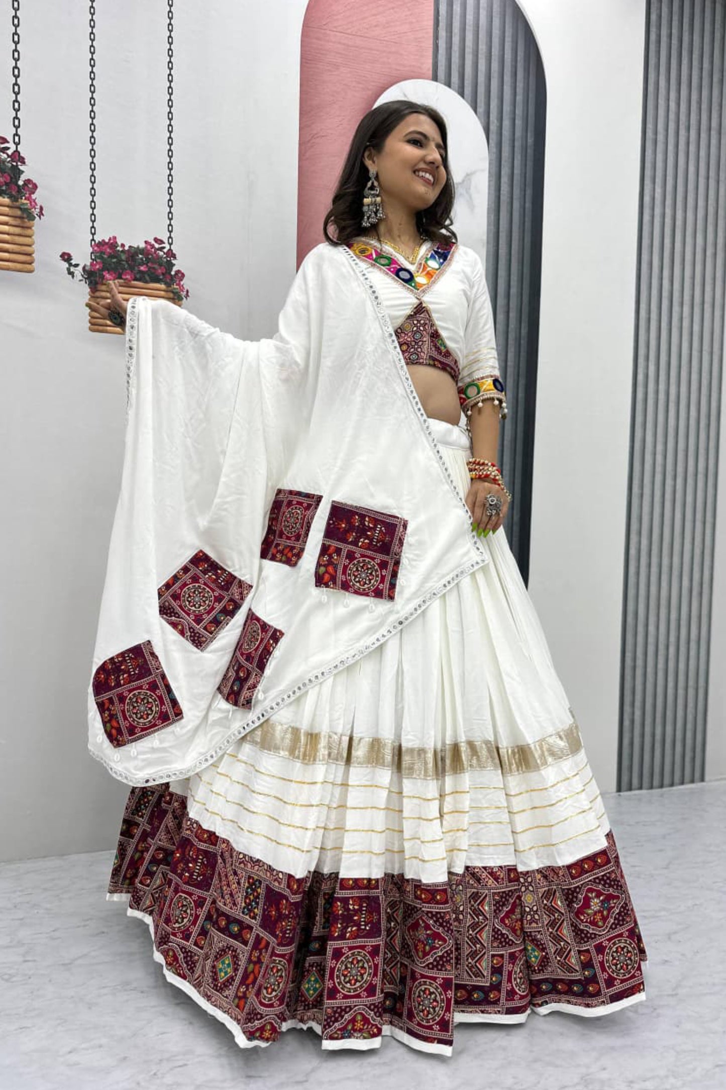 Navratri Special Pure Cotton Lehenga Choli
