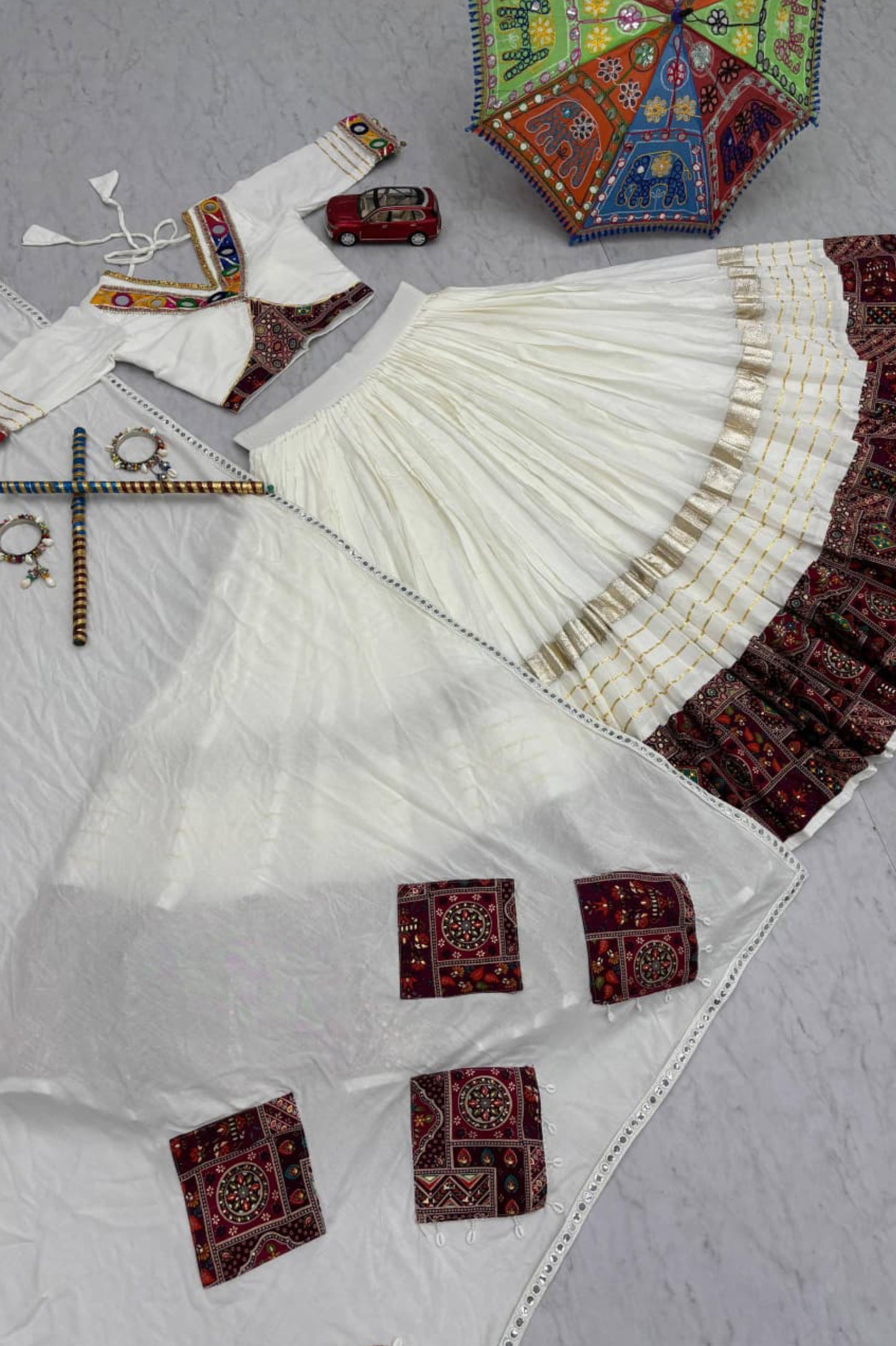 Navratri Special Pure Cotton Lehenga Choli