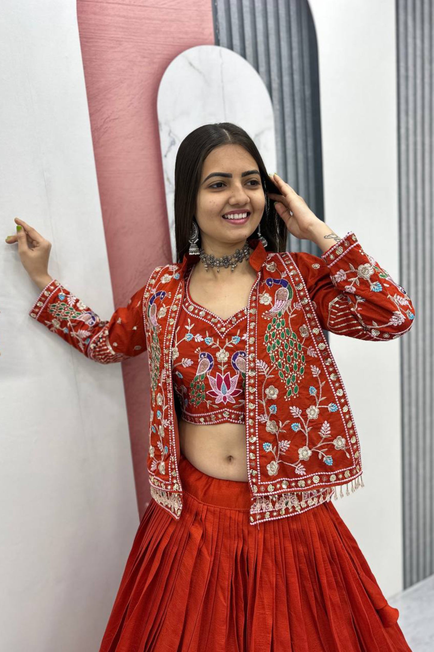 Trendy Three Piece Co_ord Set