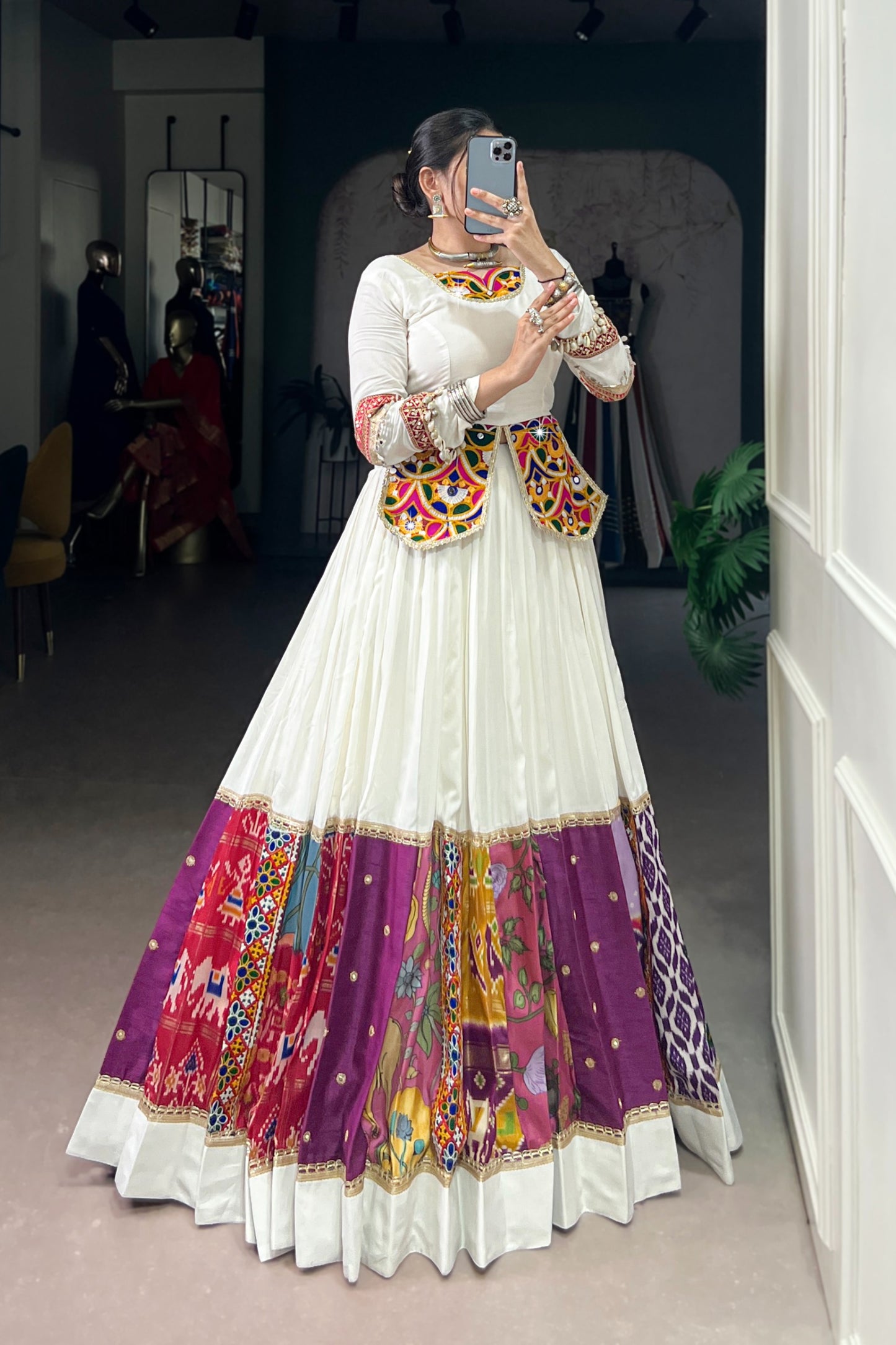 Multicolor Beauty with Reyon Co_ord Set