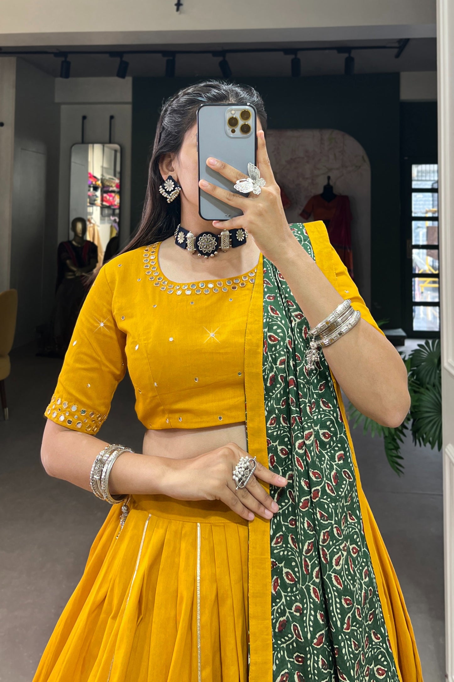 Navratri Special Cotton Chaniya Choli