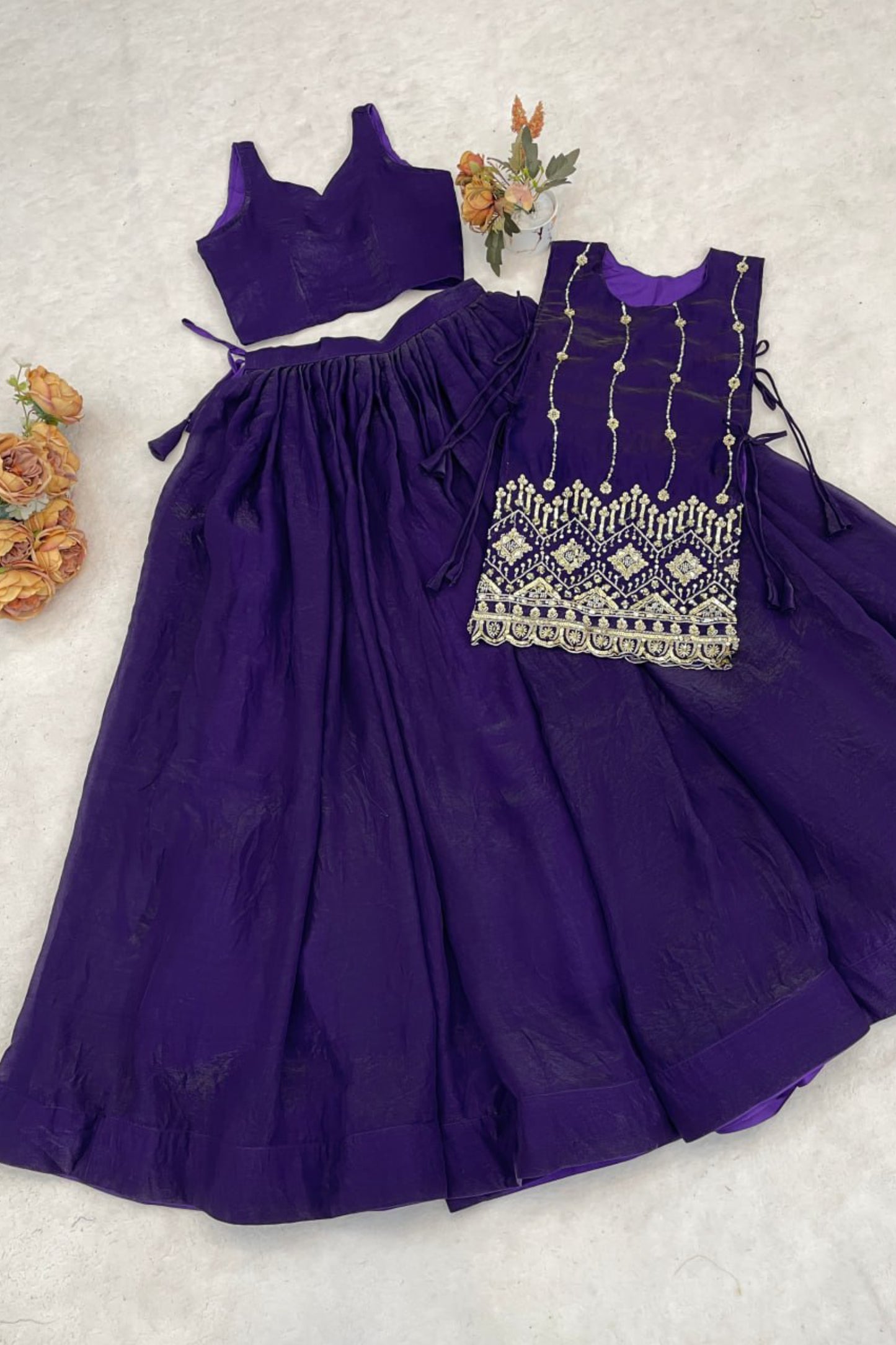 Fandy Silk Three Piece Set
