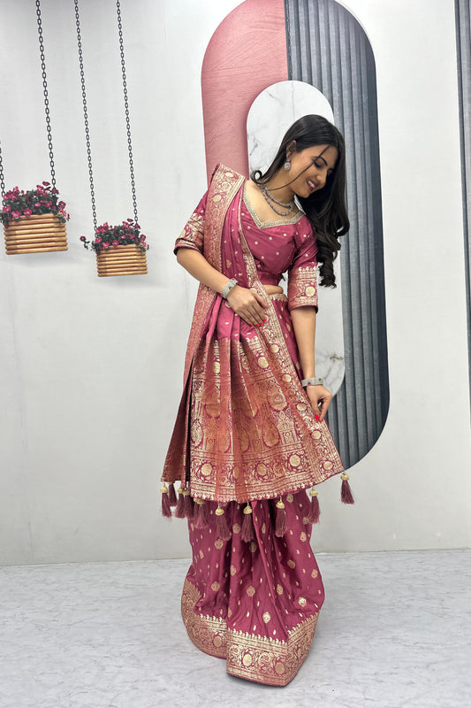 Silk Readymade Patli Saree