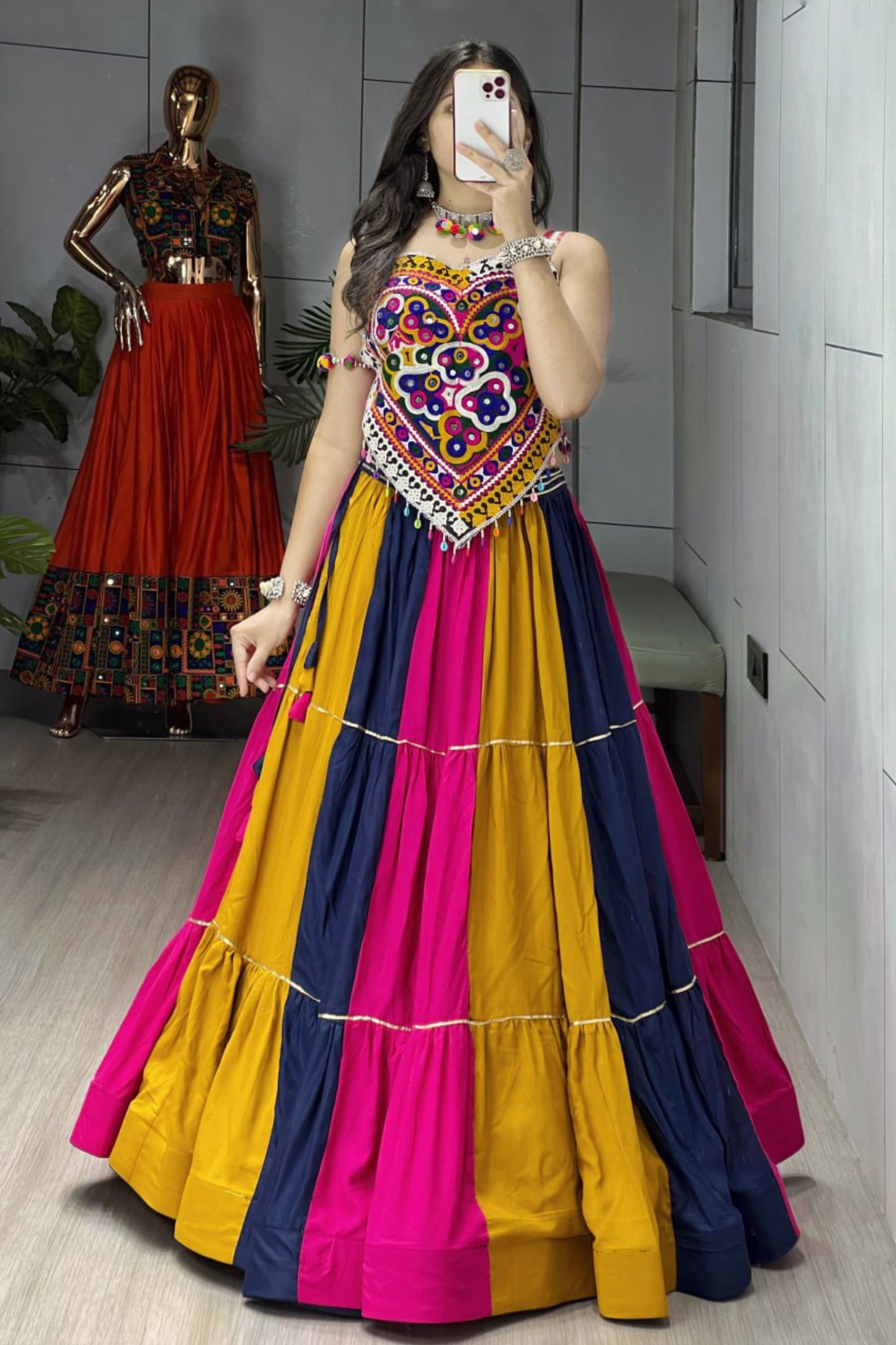 Trendy Navratri Special Multicolor Set