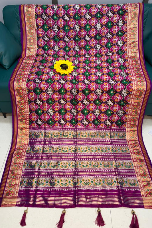 Soft Banarasi Silk Patola Saree