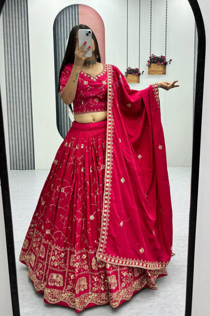 Crepe Silk Chaniya Choli
