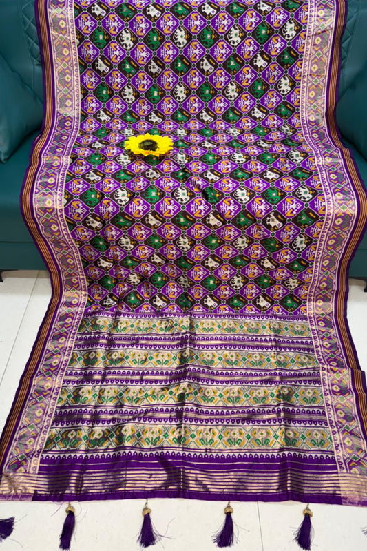 Soft Banarasi Silk Patola Saree