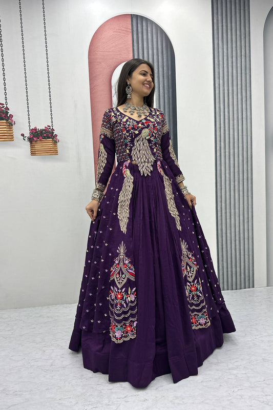 Trending Peacock Long Top Lehenga