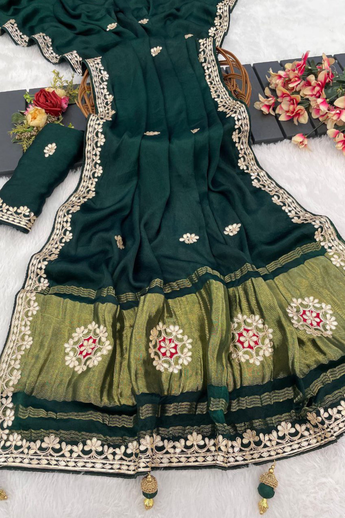 Gala Pallu Saree
