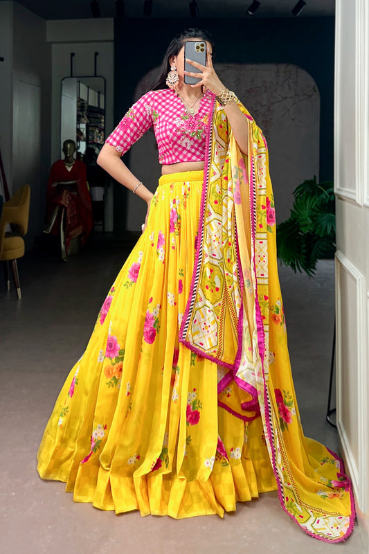 Florat Lehenga Set