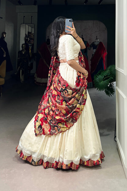 Wedding Special Kalamkari Lehenga