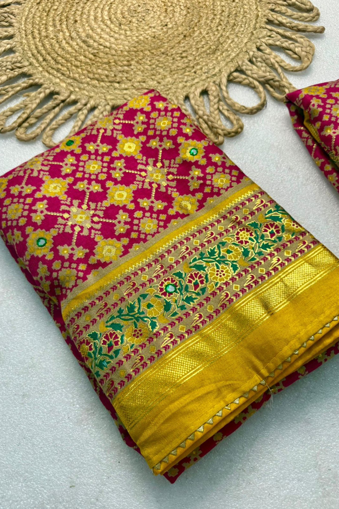 Patola Pashmina Saree