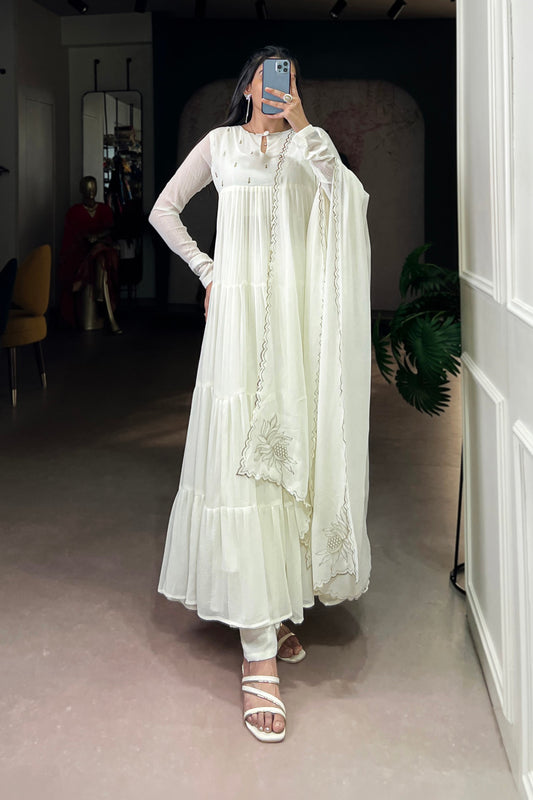 Flared Anarkali Dress