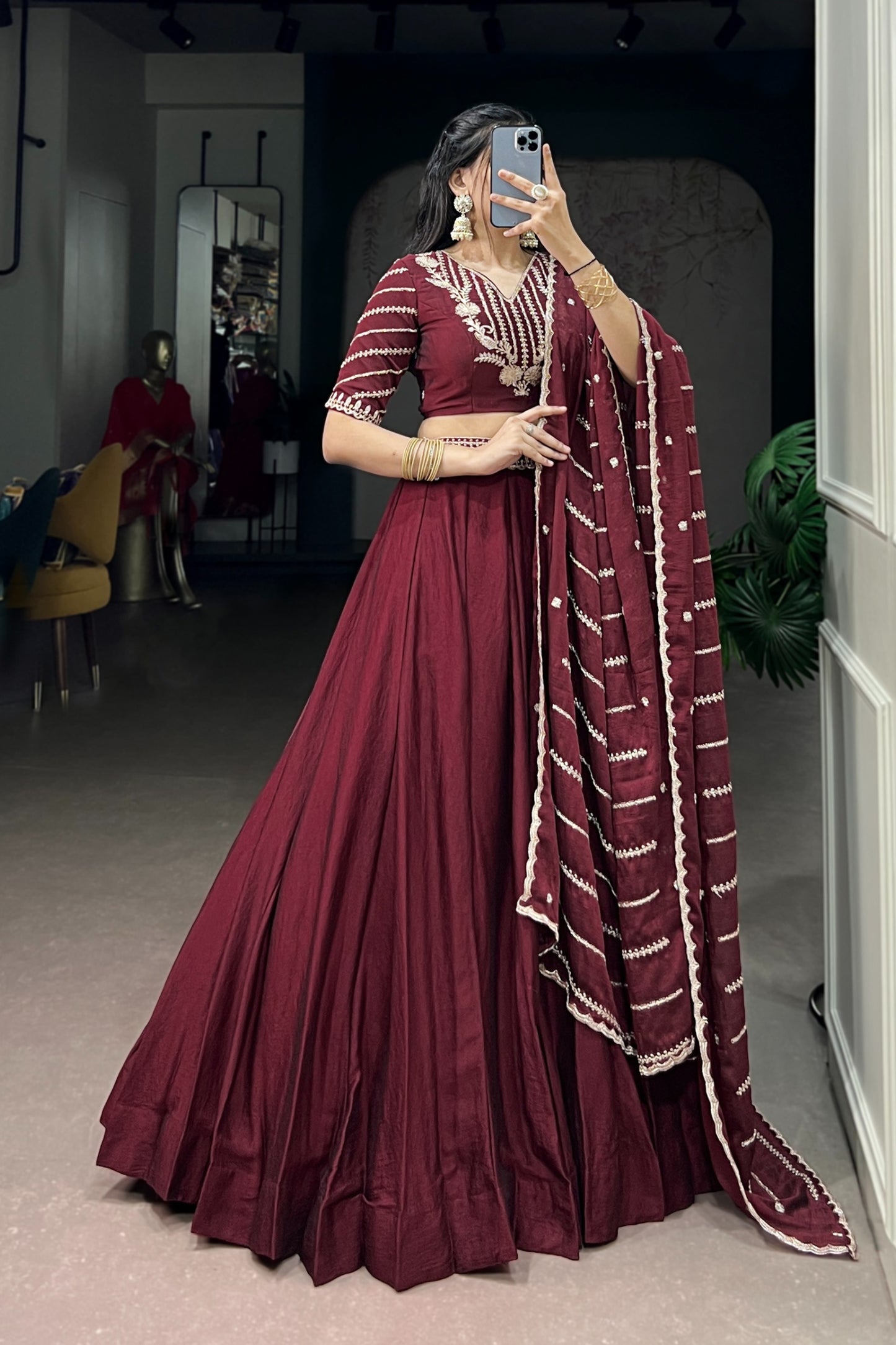 Rangoli Crush Lehenga For Wedding
