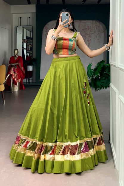Navratri Raas Zari Lehenga
