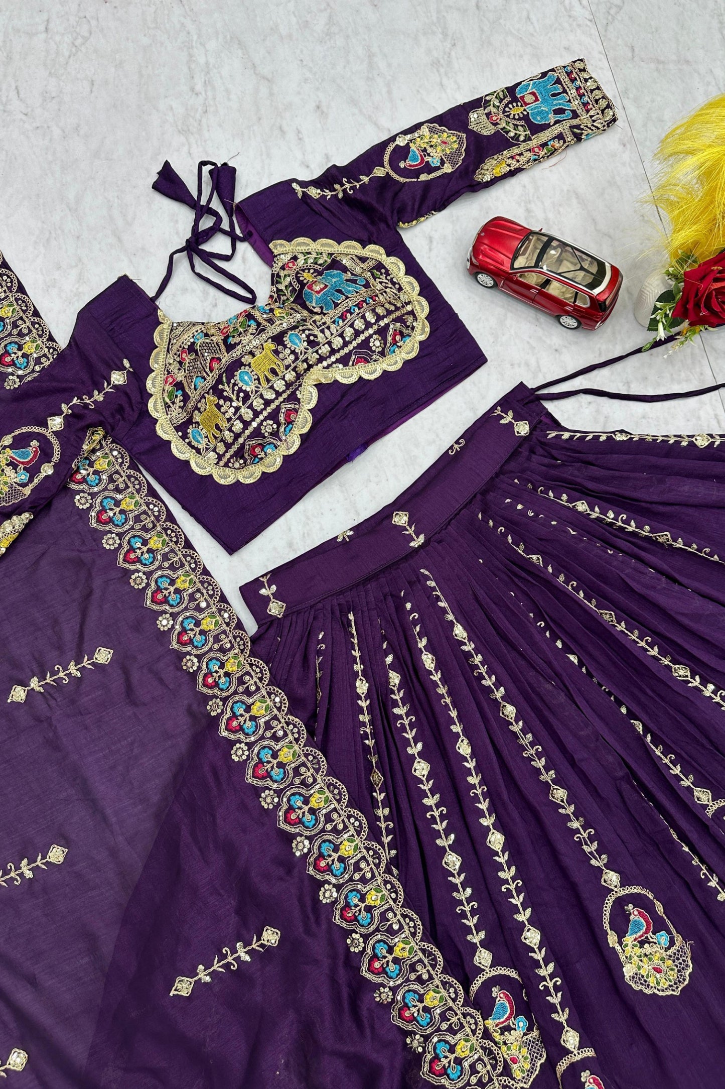Pure Vichitra Chaniya Choli