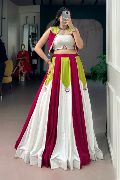 Pure Reyon Navratri Three Piece Set