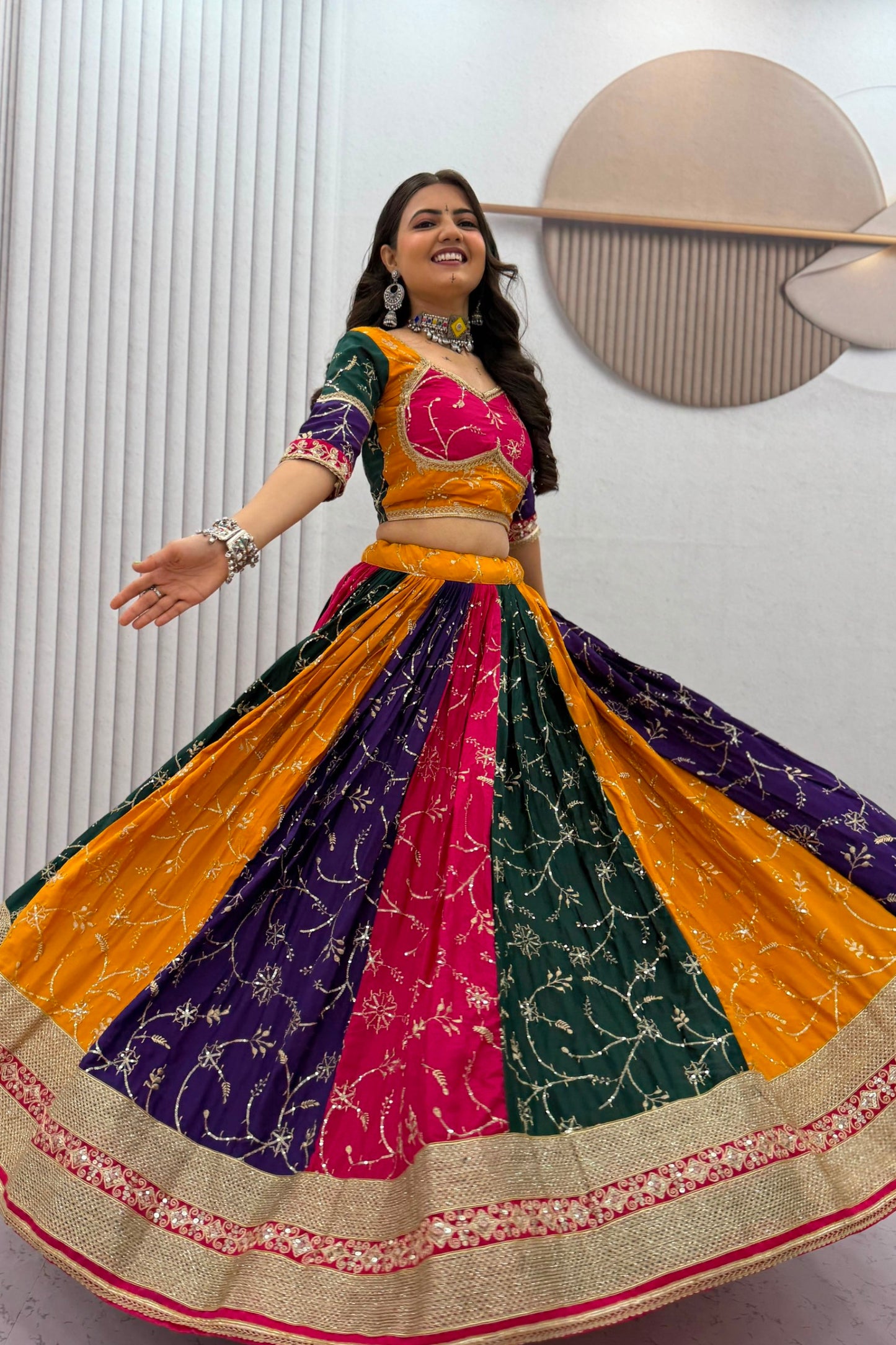 Navratri Special Vintage Chaniya Choli
