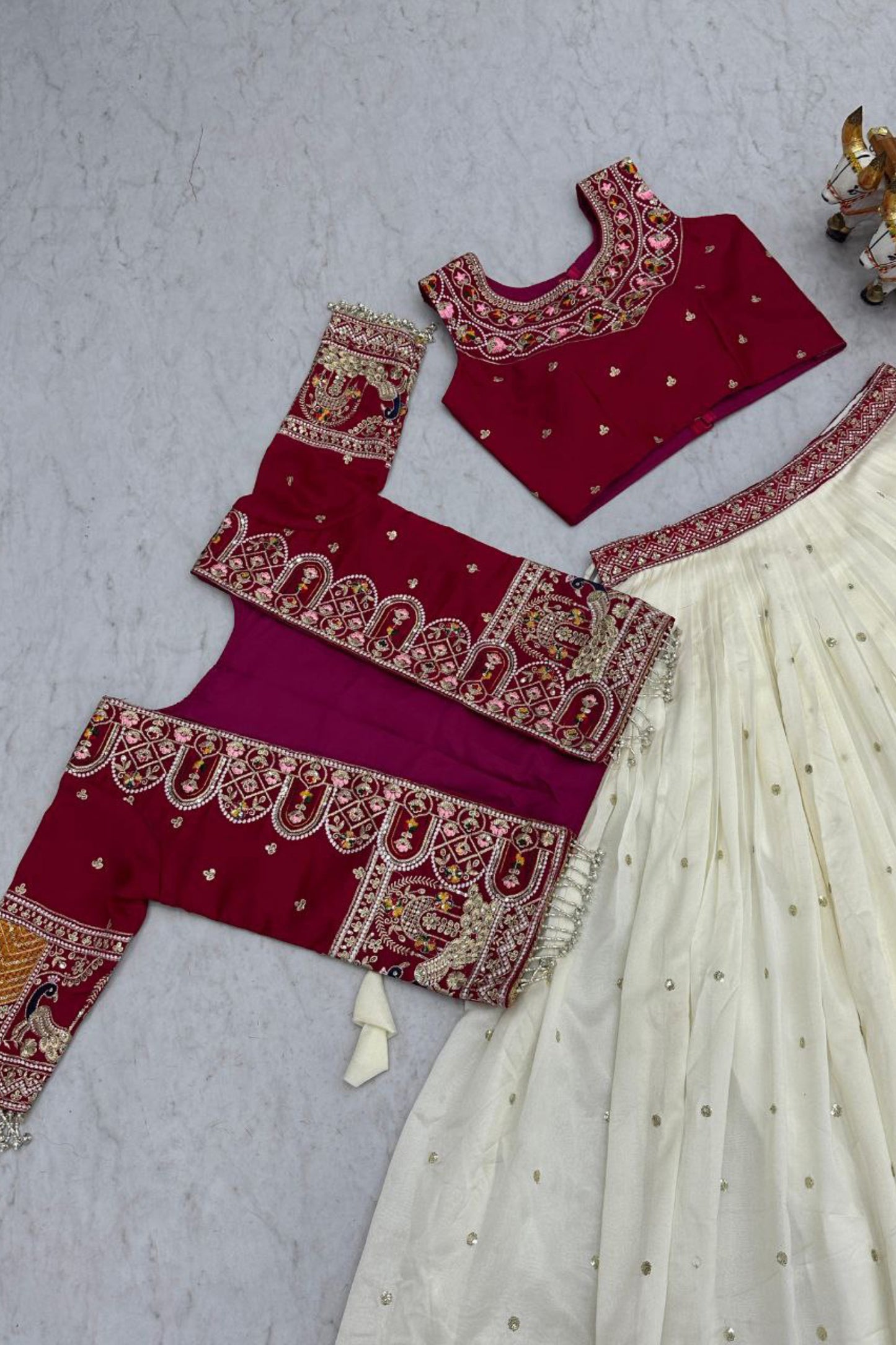 Indo Western Style Three Piece Set