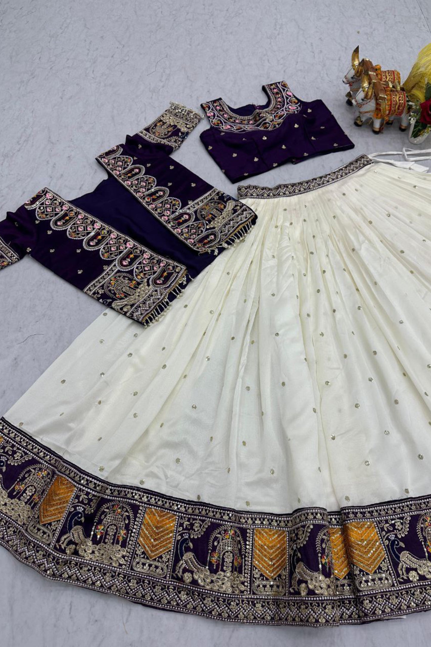 Indo Western Style Three Piece Set