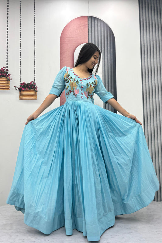Cotton Handowork Gown