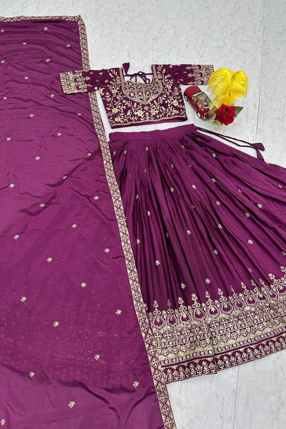 Embroiderd Lehenega Choli