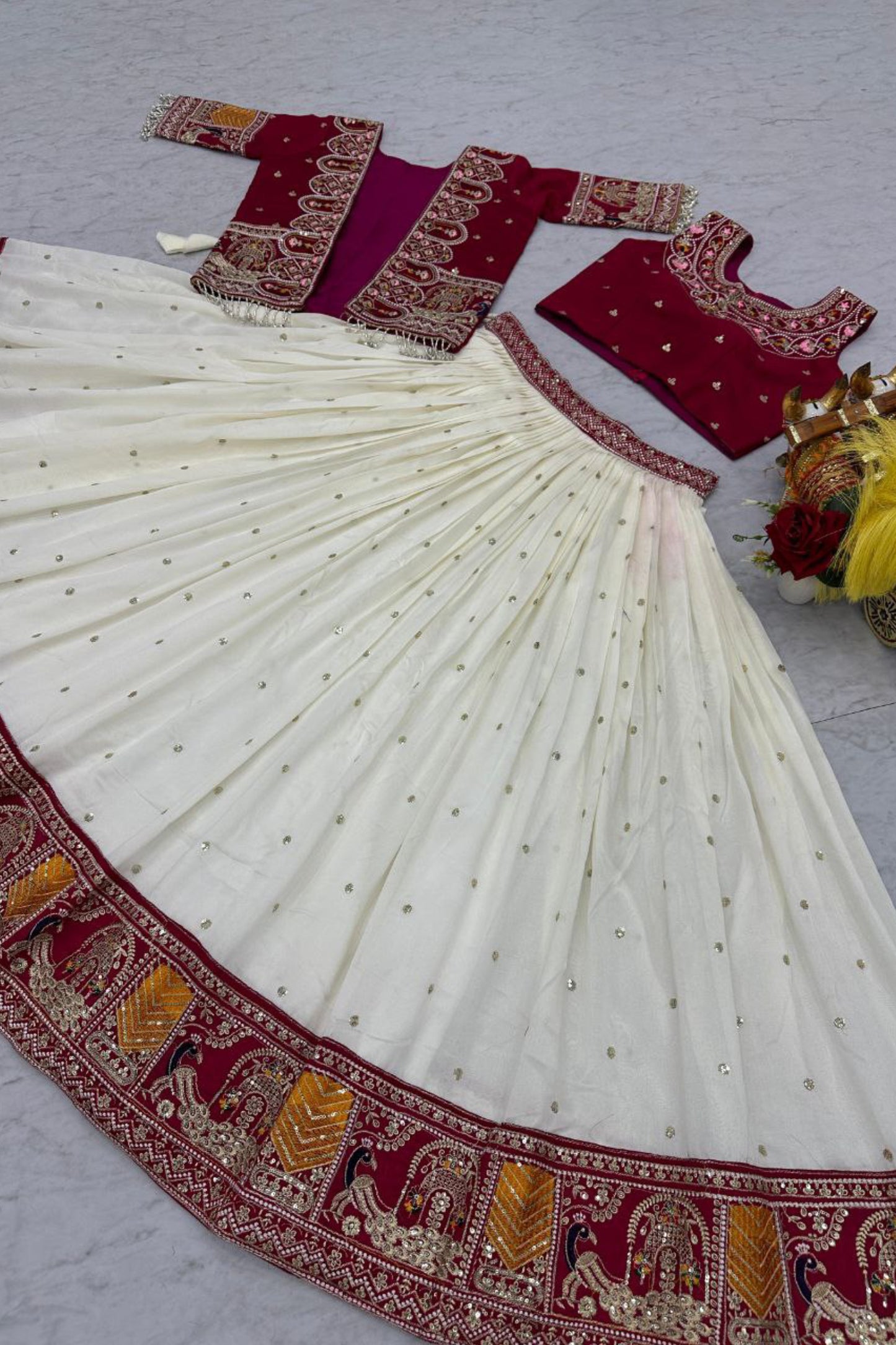 Indo Western Style Three Piece Set