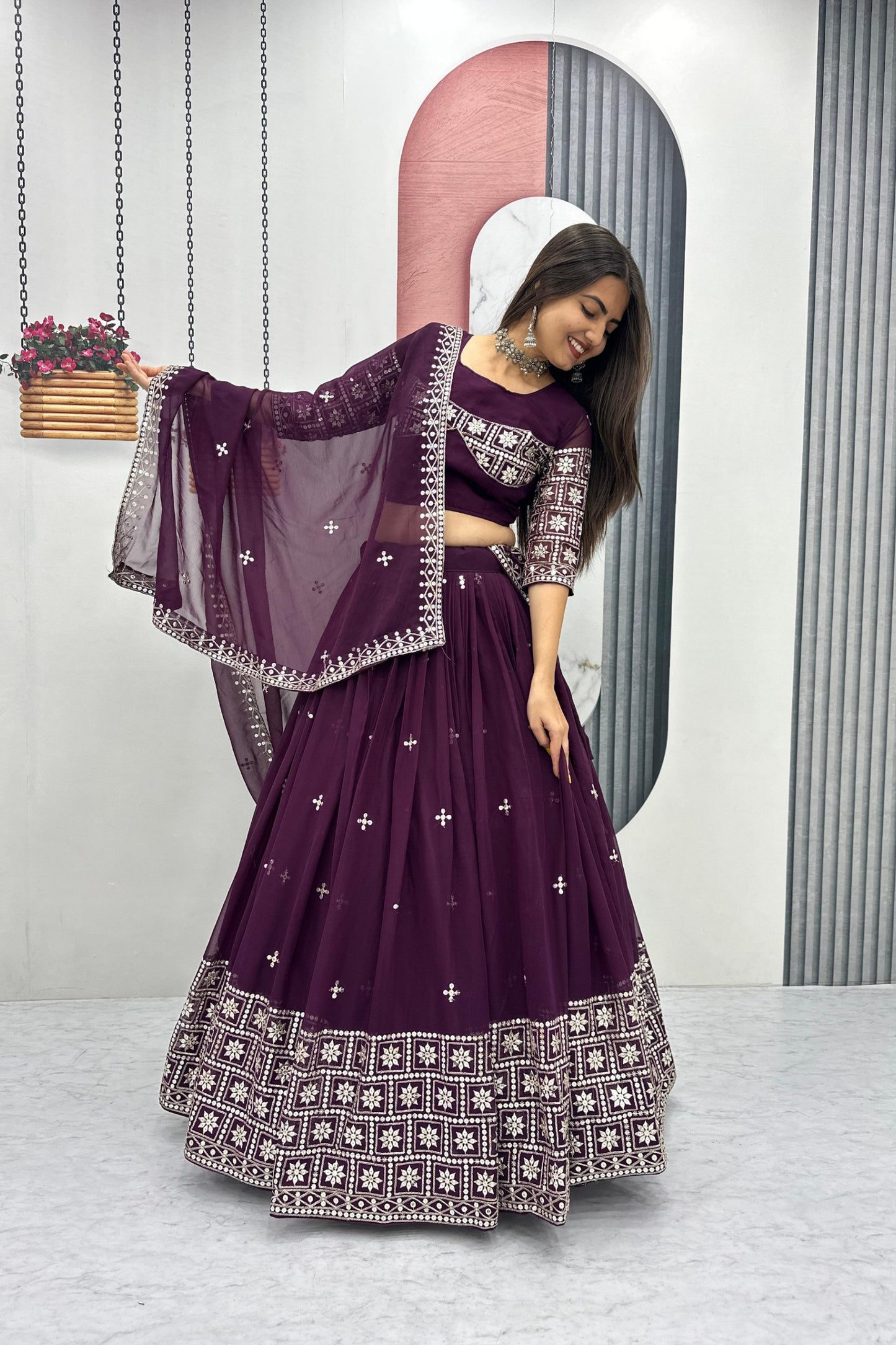 Georgette Chaniya Choli