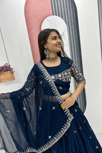 Georgette Chaniya Choli