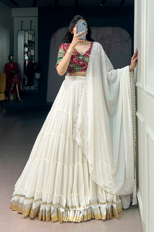 Marble with Bandhej Navratri Concept
