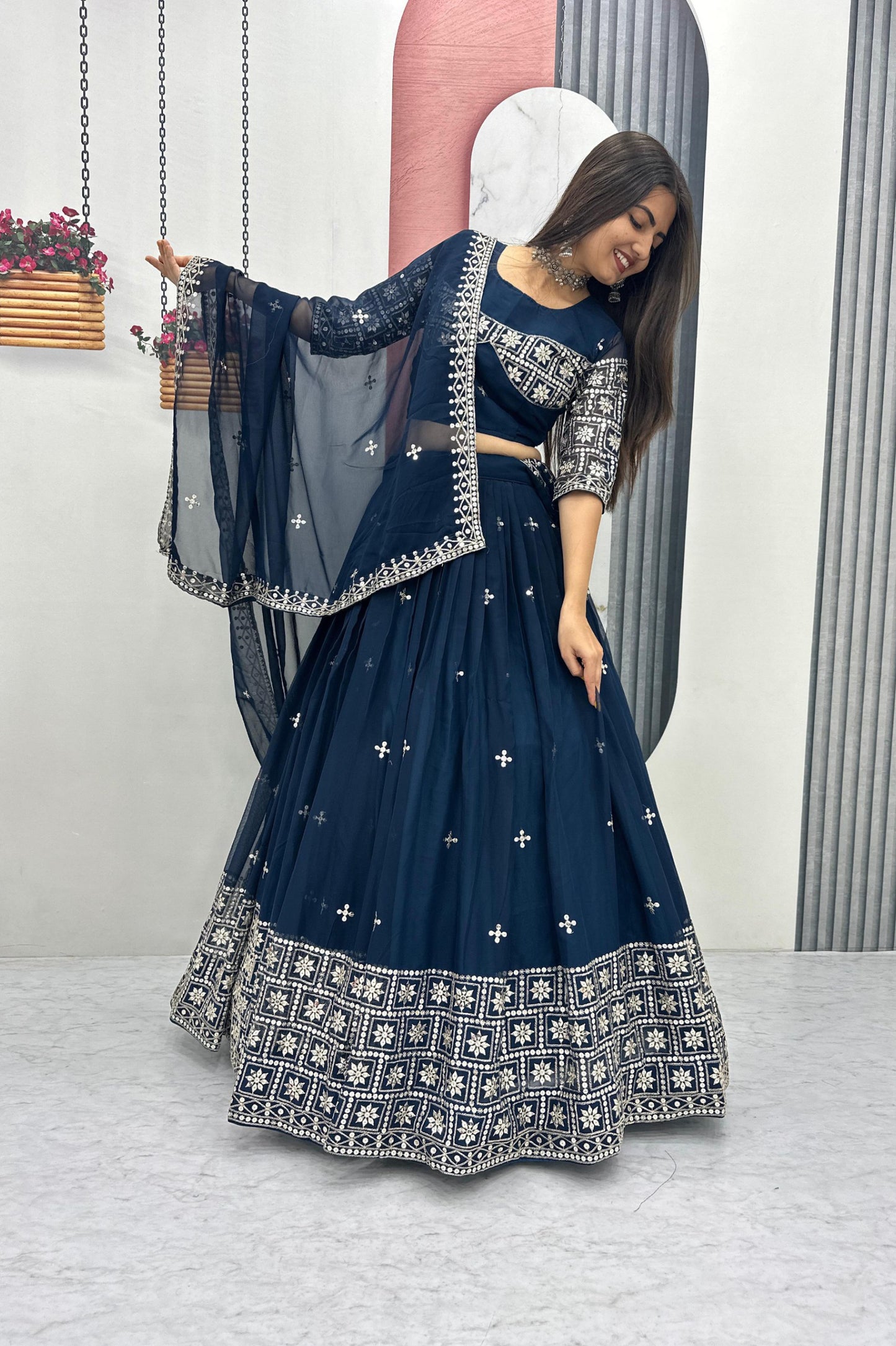 Georgette Chaniya Choli