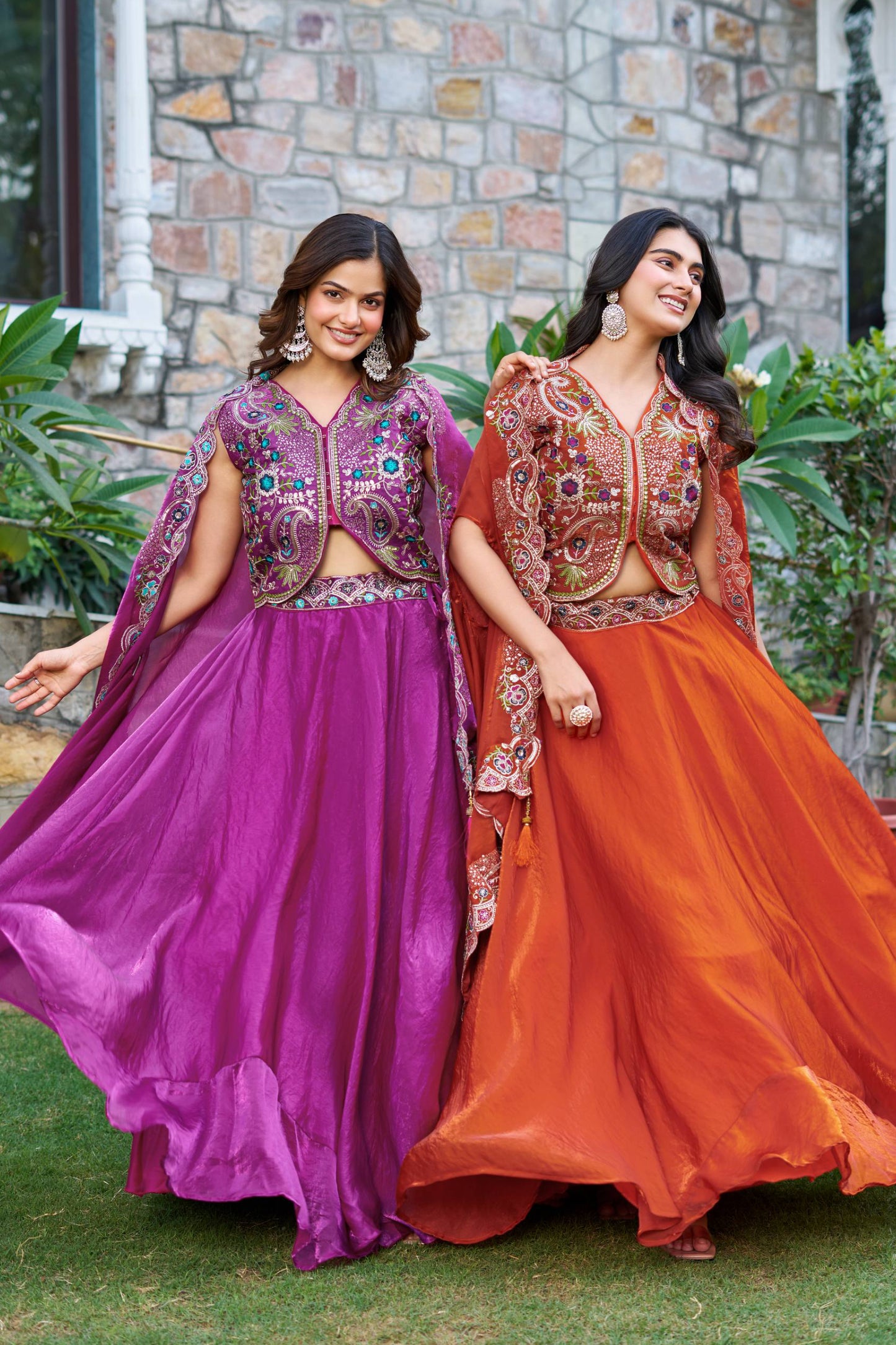 Indo Western Style Three Piece Set