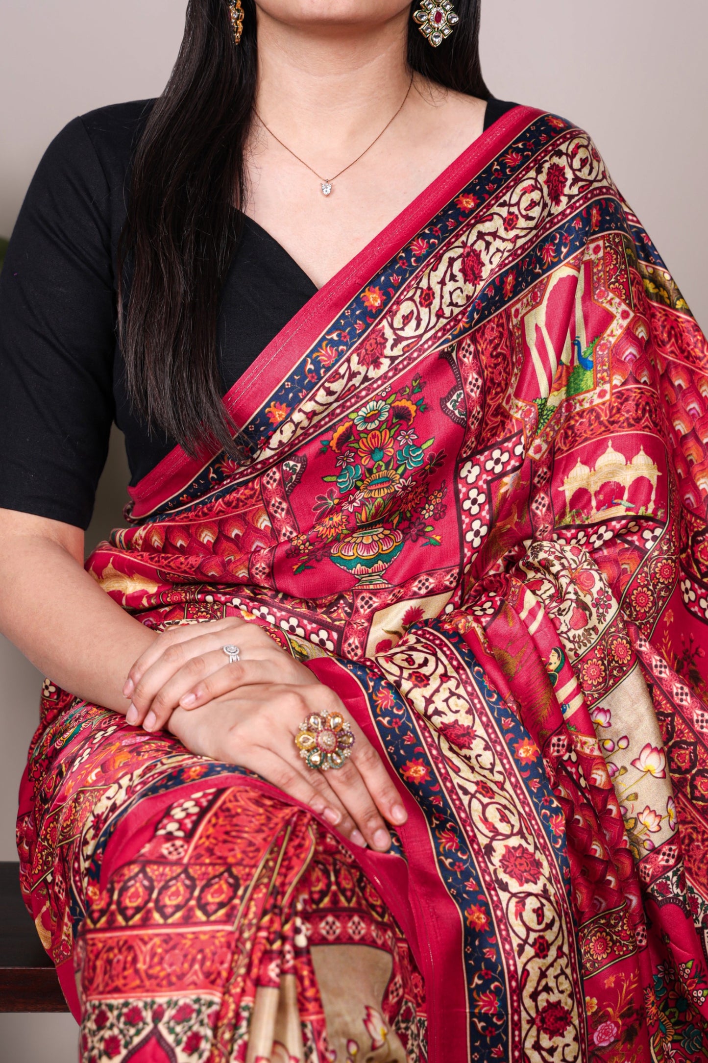 Gaji Silk Patola Saree