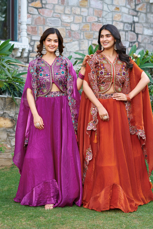 Indo Western Style Three Piece Set
