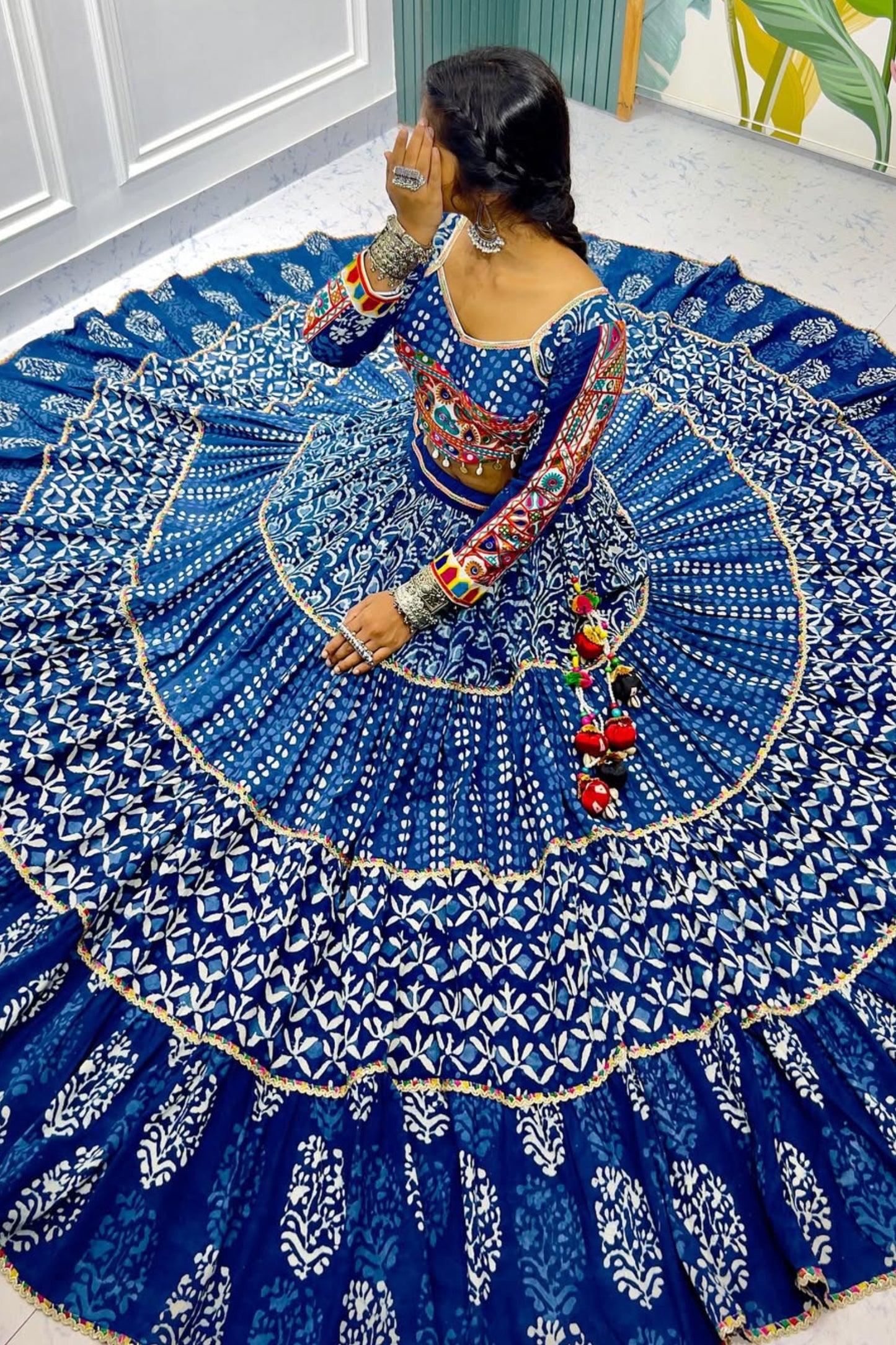 Royal Indigo NeelRang | Navratri Special