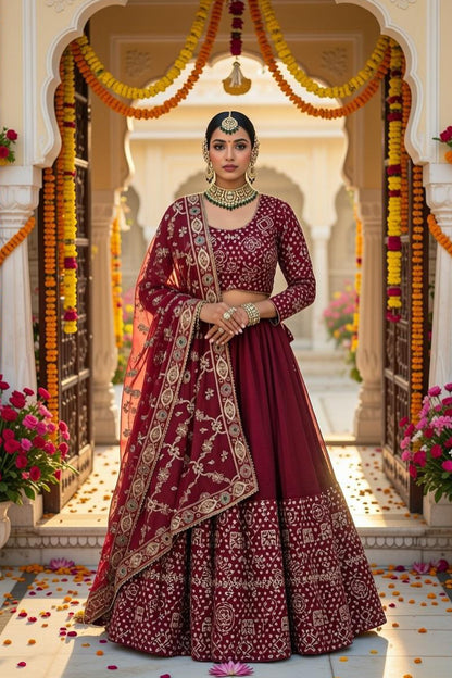 Wedding Special Georgette Lehenga Choli