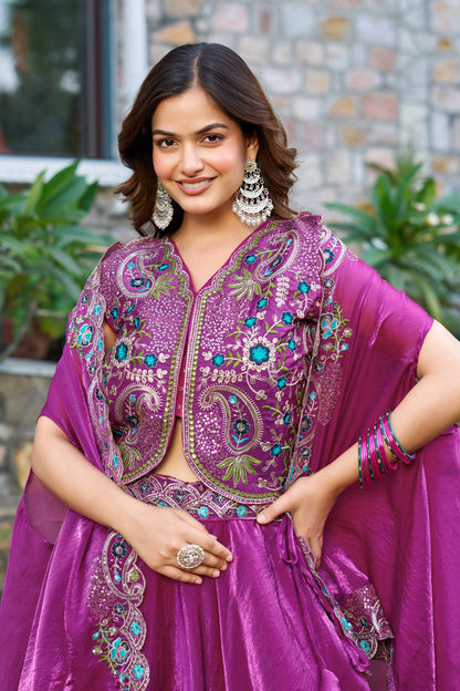 Indo Western Style Three Piece Set
