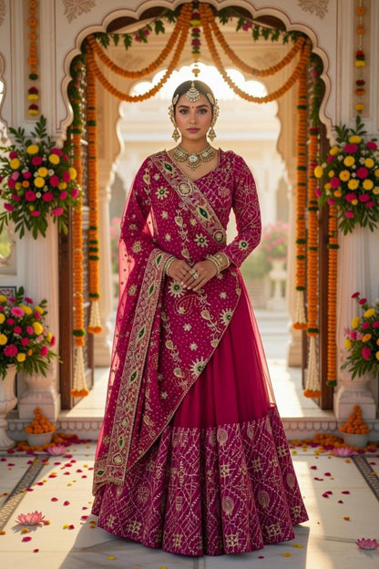 Wedding Special Georgette Lehenga Choli