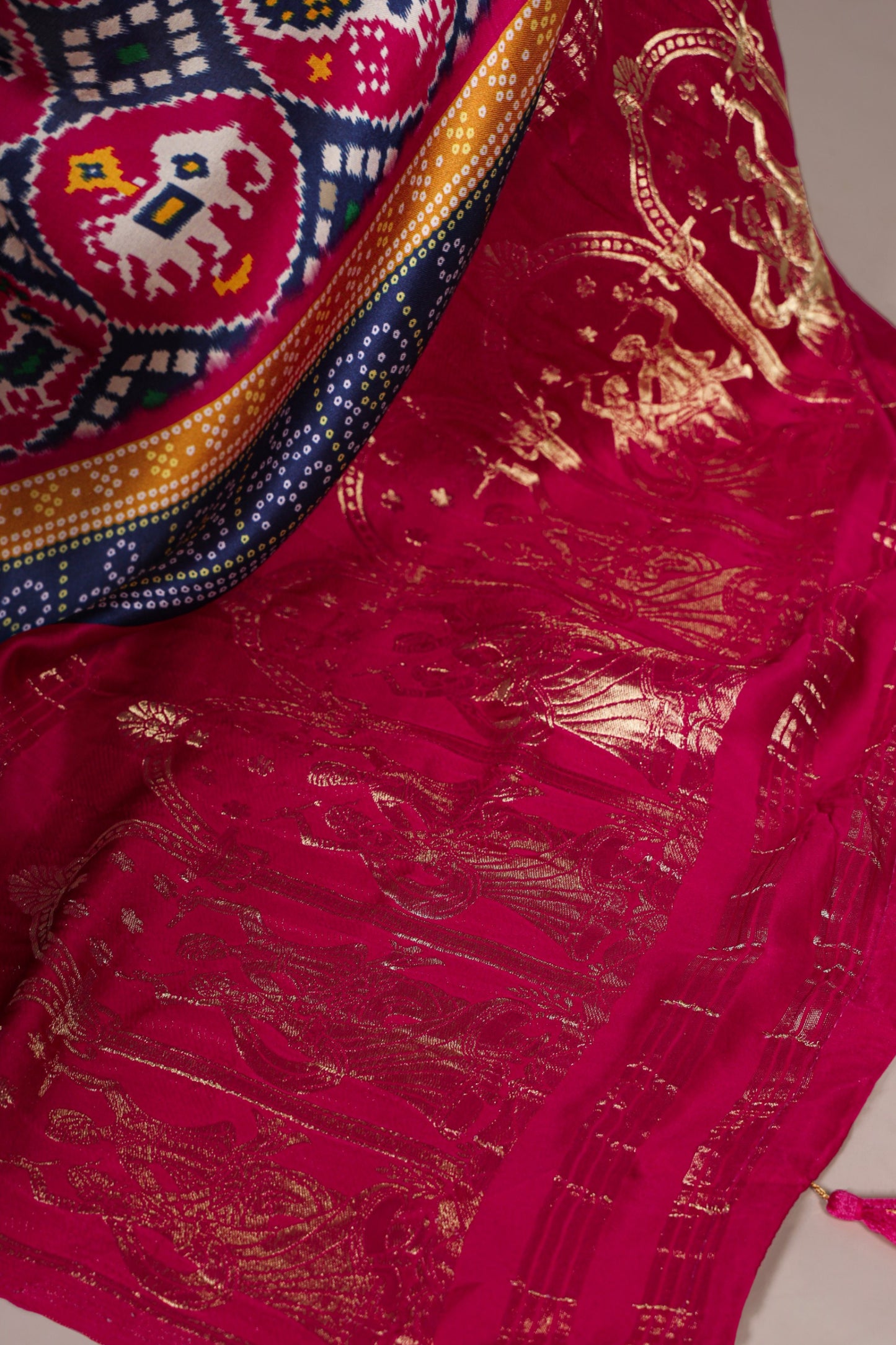 Gaji Silk Patola Saree