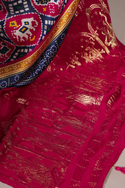 Gaji Silk Patola Saree