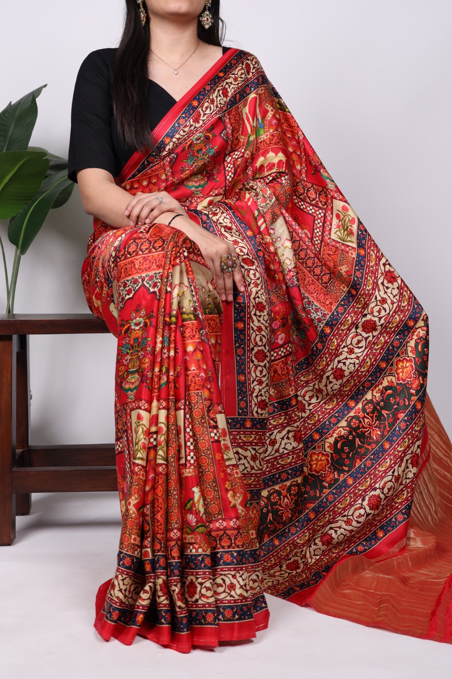Gaji Silk Patola Saree