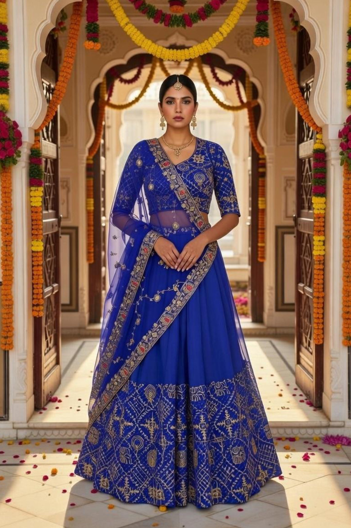 Wedding Special Georgette Lehenga Choli