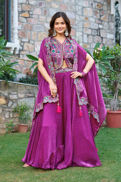 Indo Western Style Three Piece Set