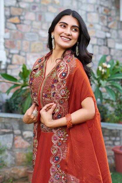 Indo Western Style Three Piece Set