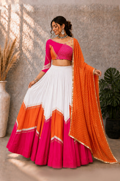 Exotic Cultural Toned Chaniya Choli