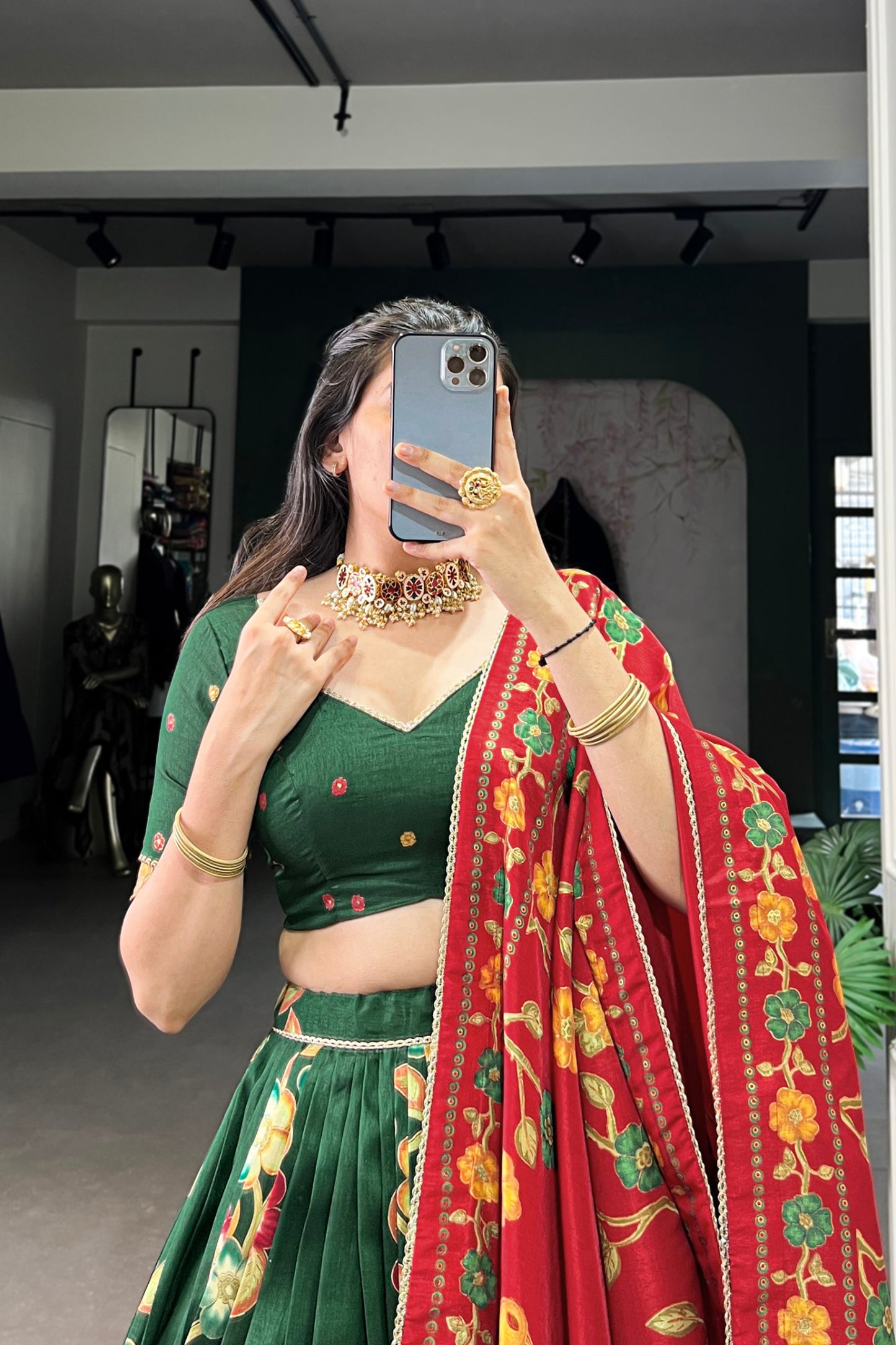Navratri Special Printed Lehenga Choli