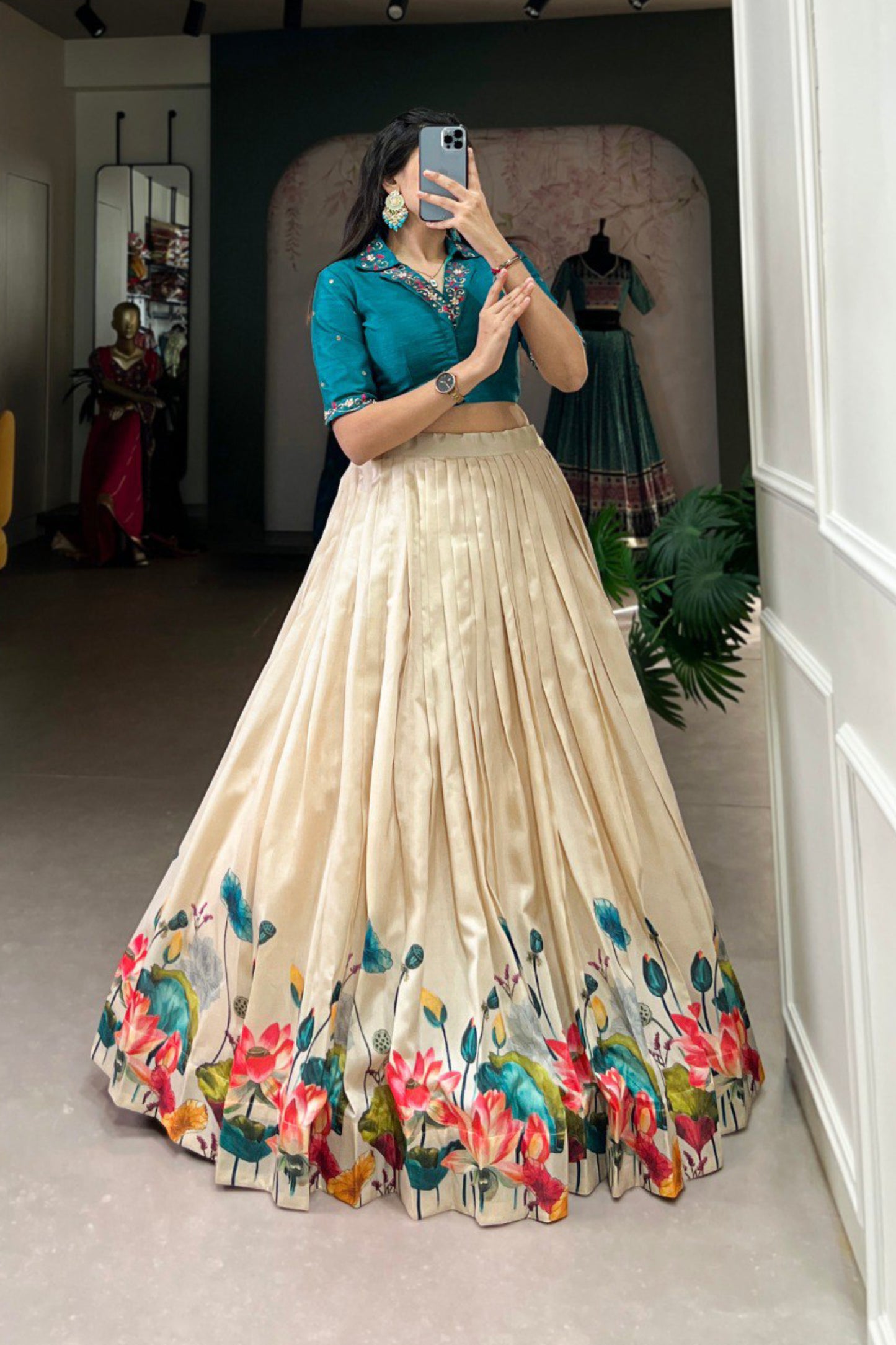 Tussar Silk Co-ord Set